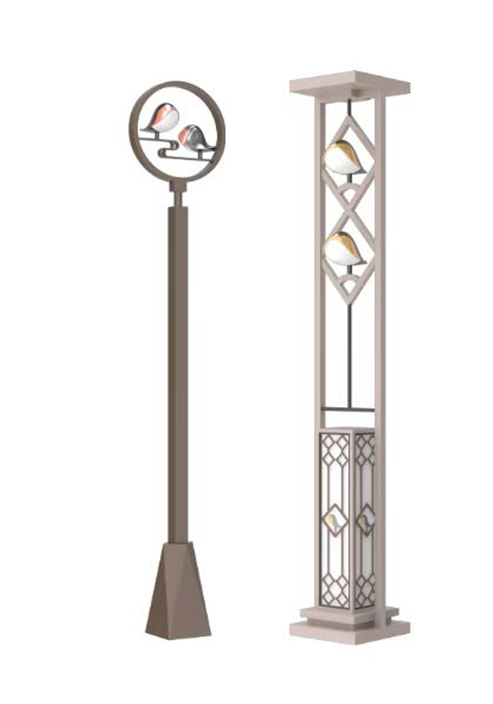 太陽能庭院燈生產廠家-玉蘭燈生產廠家